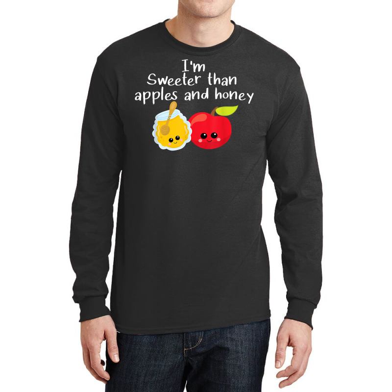 Rosh Hashanah Apples And Honey Shana Tova Jewish New Year T Shirt Long Sleeve Shirts | Artistshot