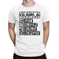 Gunpla Daily Doze Black Design T-shirt | Artistshot