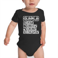 Gunpla Daily Doze White Design Baby Bodysuit | Artistshot