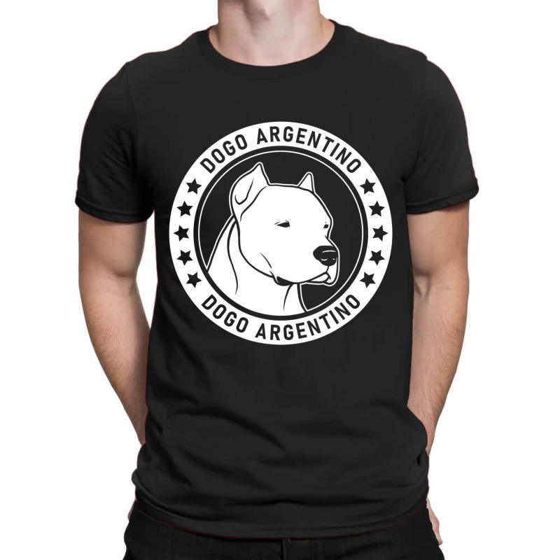 Dogo Argentino Dog Portrait T-shirt | Artistshot