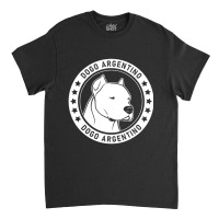 Dogo Argentino Dog Portrait Classic T-shirt | Artistshot