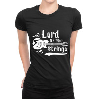 Lord Of The Strings, Lord Of The Strings Vintage, Lord Of The Strings  Ladies Fitted T-shirt | Artistshot