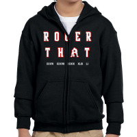 American Football Youth Zipper Hoodie | Artistshot