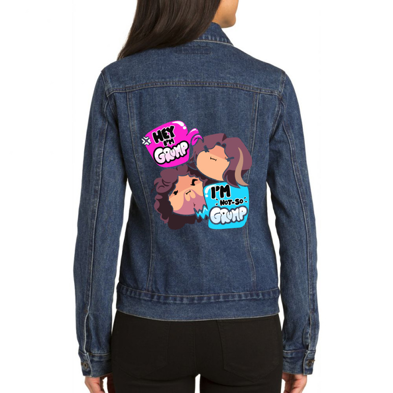 Game Grumps Ladies Denim Jacket by cm-arts | Artistshot