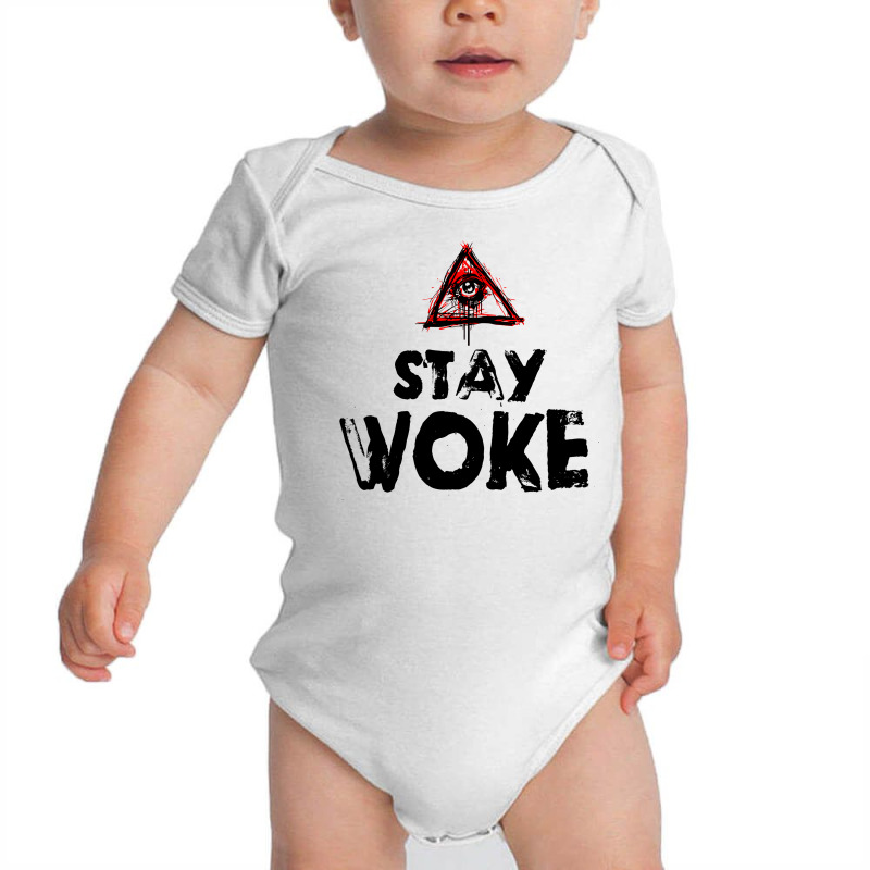 Stay Woke Third Eye Baby Bodysuit | Artistshot