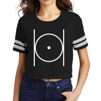 Masonic Point Within A Circle Circumpunct Parallel Lines Scorecard Crop Tee | Artistshot