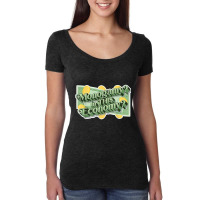 Monogamy In This Economy T Shirt Women's Triblend Scoop T-shirt | Artistshot