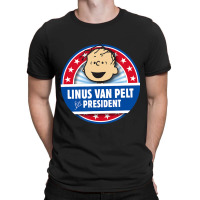 Peanuts Linus For President T-shirt | Artistshot