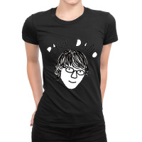 Badly Drawn Paul Dano Ladies Fitted T-shirt | Artistshot