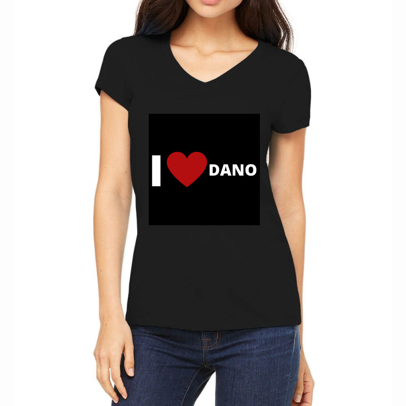 Dano Women's V-Neck T-Shirt by cm-arts | Artistshot