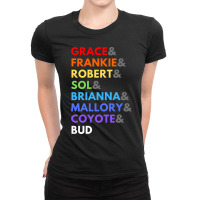 Grace _amp_ Frankie Pride Ladies Fitted T-shirt | Artistshot