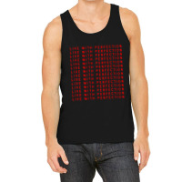 Live With Perfection Red Pattern Aesthetic Tank Top | Artistshot