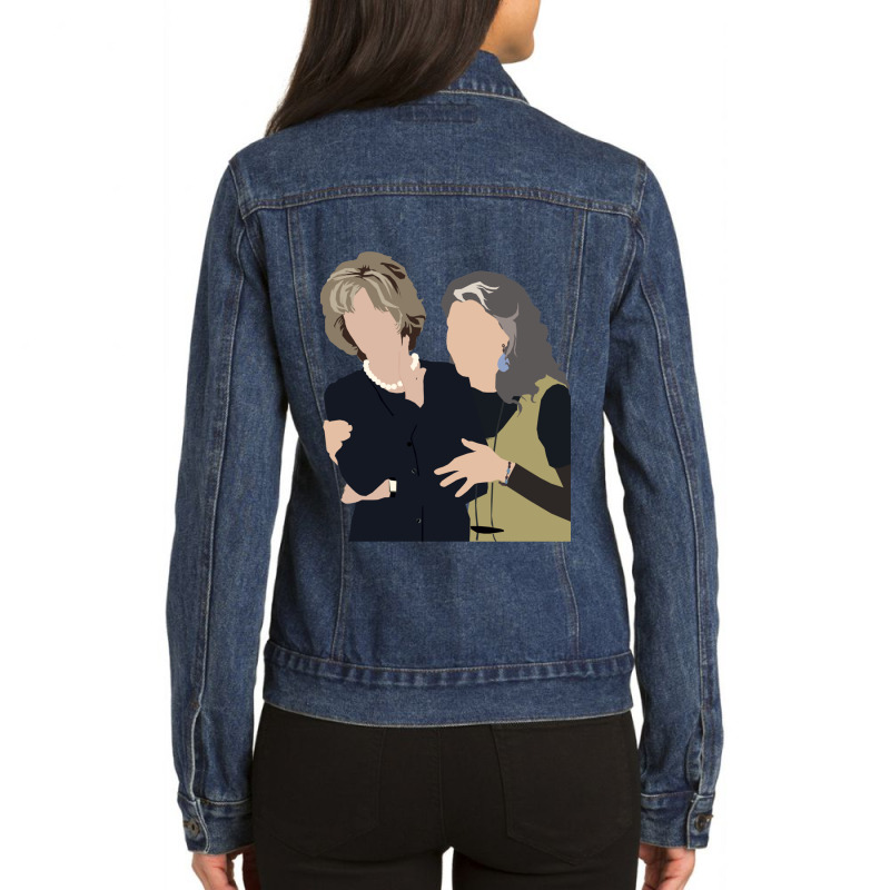 Grace And Frankie Ladies Denim Jacket by cm-arts | Artistshot