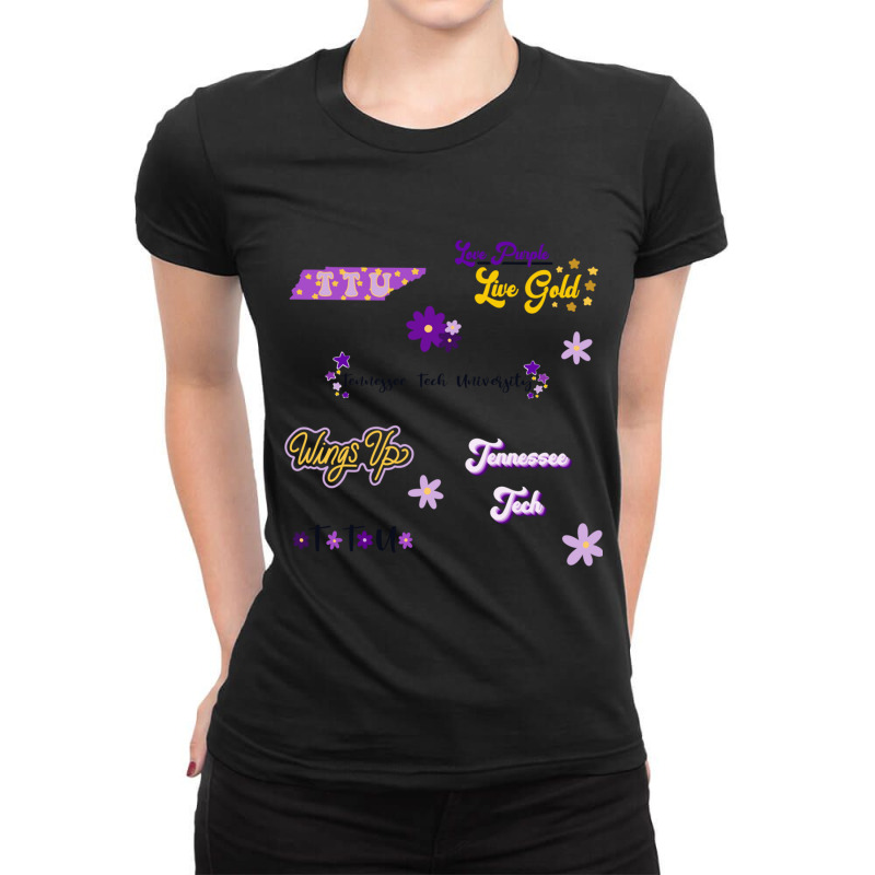 Tennessee Tech  Set Ladies Fitted T-Shirt by KIMARMSTEAD | Artistshot