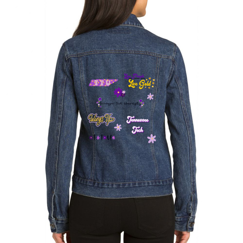 Tennessee Tech  Set Ladies Denim Jacket by KIMARMSTEAD | Artistshot