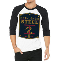 Steel Fc Art 3/4 Sleeve Shirt | Artistshot