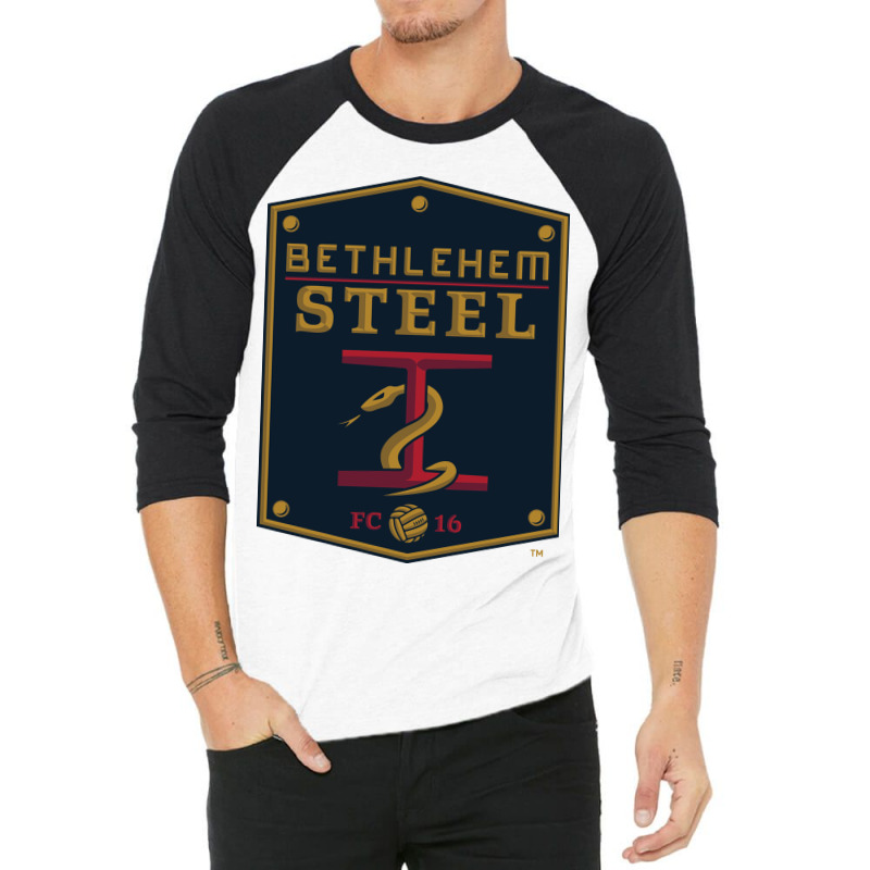 Steel Fc Art 3/4 Sleeve Shirt | Artistshot