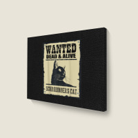 Wanted Dead Or Alive Schrodinger_s Cat Landscape Canvas Print | Artistshot