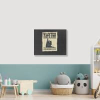 Wanted Dead Or Alive Schrodinger_s Cat Landscape Canvas Print | Artistshot