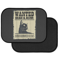 Wanted Dead Or Alive Schrodinger_s Cat Rear Car Mat | Artistshot