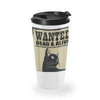 Wanted Dead Or Alive Schrodinger_s Cat Travel Mug | Artistshot