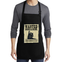 Wanted Dead Or Alive Schrodinger_s Cat Medium-length Apron | Artistshot