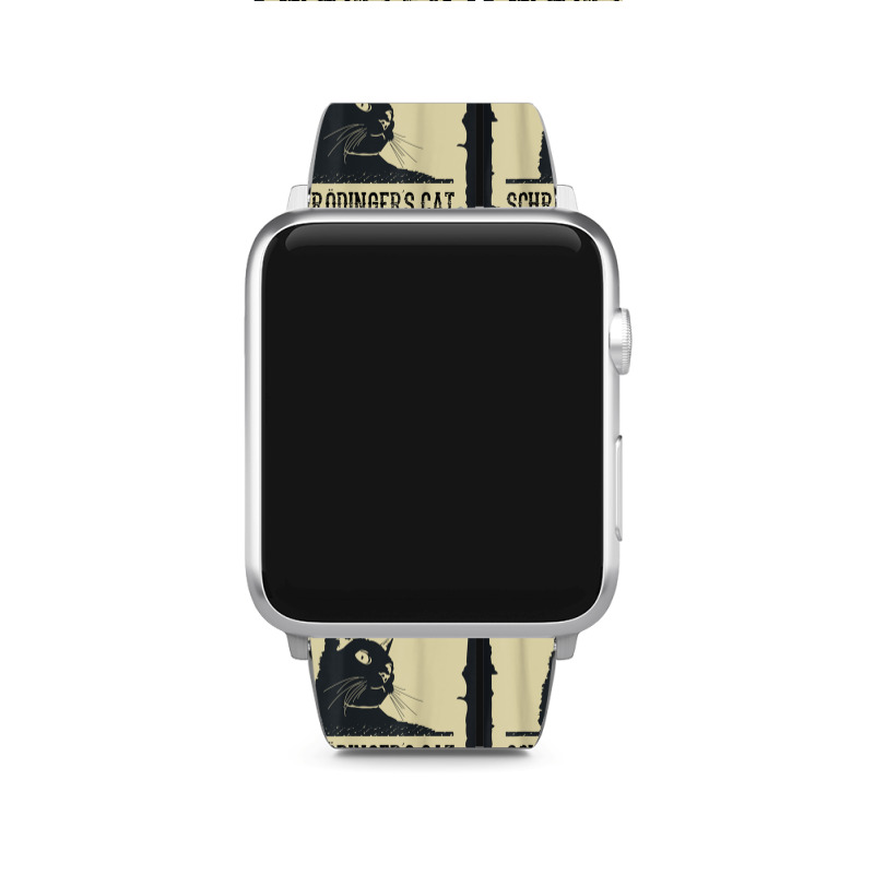 Wanted Dead Or Alive Schrodinger_s Cat Apple Watch Band by cm-arts | Artistshot