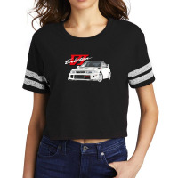 Mitsubish Evo Vi Tommy Makinen Edition White Scorecard Crop Tee | Artistshot