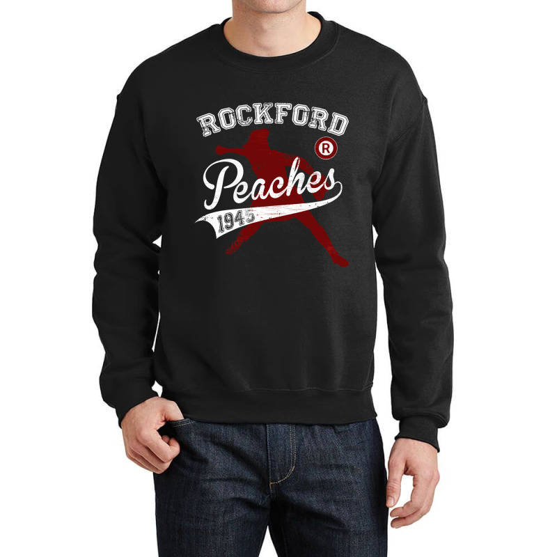 Rockford Peaches Crewneck Sweatshirt by RHONDAHARRISON | Artistshot