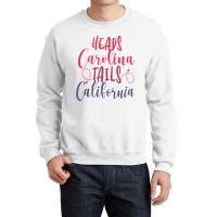 Heads Carolina Tail California Western Summer Beach Paradise Tank Top Crewneck Sweatshirt | Artistshot