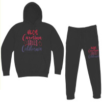 Heads Carolina Tail California Western Summer Beach Paradise Tank Top Hoodie & Jogger Set | Artistshot