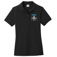 Dress For The Job You Want Astronaut Ladies Polo Shirt | Artistshot