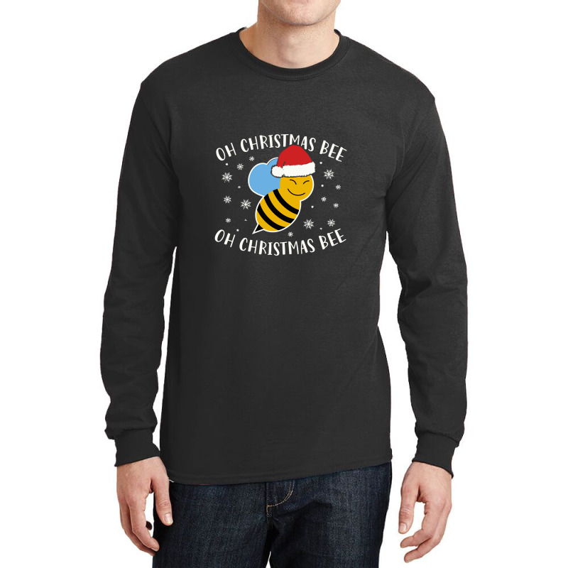 Oh Christmas Bee Oh Christmas Bee Long Sleeve Shirts | Artistshot