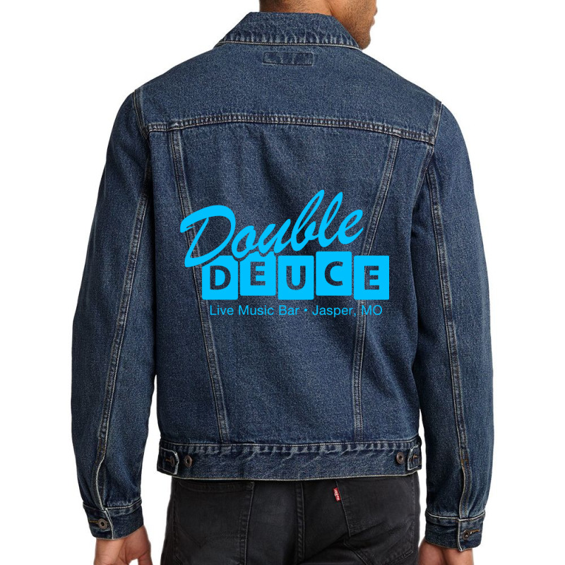 Retro 80s Double Deuce Roadhouse Sweatshirt Men Denim Jacket by cm-arts | Artistshot