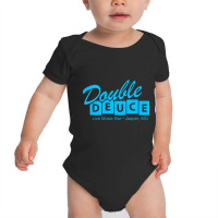 Retro 80s Double Deuce Roadhouse Sweatshirt Baby Bodysuit | Artistshot