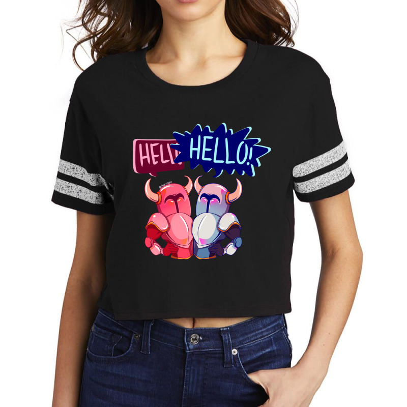 Hello! Scorecard Crop Tee by cm-arts | Artistshot