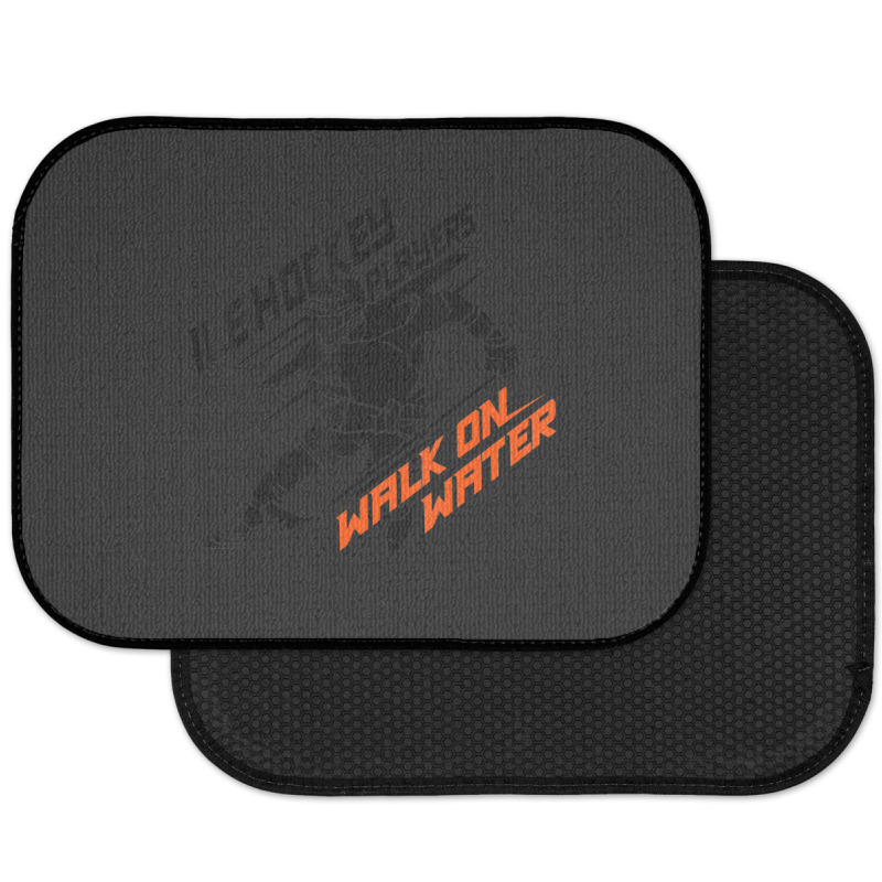 Ice Hockey Players Walk On Water Superpower Rear Car Mat | Artistshot