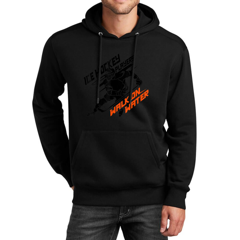 Ice Hockey Players Walk On Water Superpower Unisex Hoodie | Artistshot