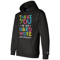 Thank You For Hard Work Anesthesiologist Sayings Anesthetist T Shirt Champion Hoodie | Artistshot