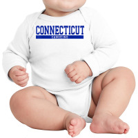 Connecticut Canoeing T Shirt Long Sleeve Baby Bodysuit | Artistshot