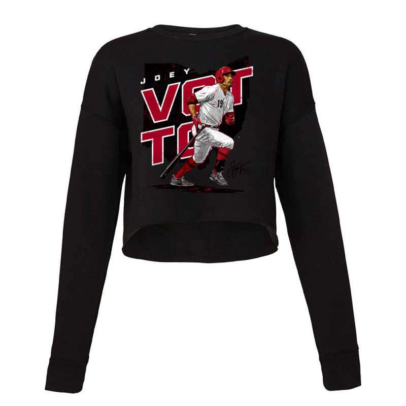 Joey Votto Player Map Cropped Sweater by Kanjolen689 | Artistshot