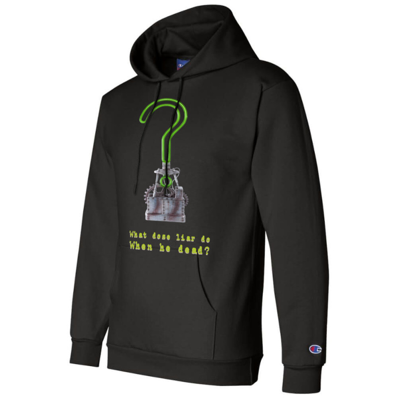 The Riddler - Unique Enigma Premium Scoop Champion Hoodie | Artistshot