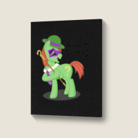 The Riddler - Unique Unicorn  Premium Portrait Canvas Print | Artistshot