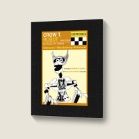 Crow T. Robot Owners Manual Portrait Canvas Print | Artistshot