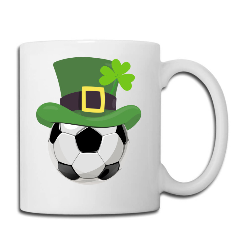 St Patricks Day Soccer Shamrock Coffee Mug | Artistshot