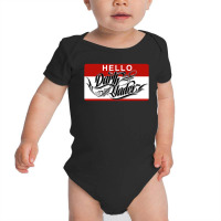 Hello My Name Is Darth Vader Baby Bodysuit | Artistshot