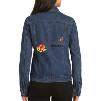 Peaches And Plums Motherfucker Ladies Denim Jacket | Artistshot