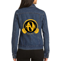 Retro Han Son Fan Design Ladies Denim Jacket | Artistshot