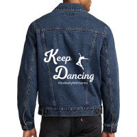 Keep Dancing Solidarity With Sanna Men Denim Jacket | Artistshot