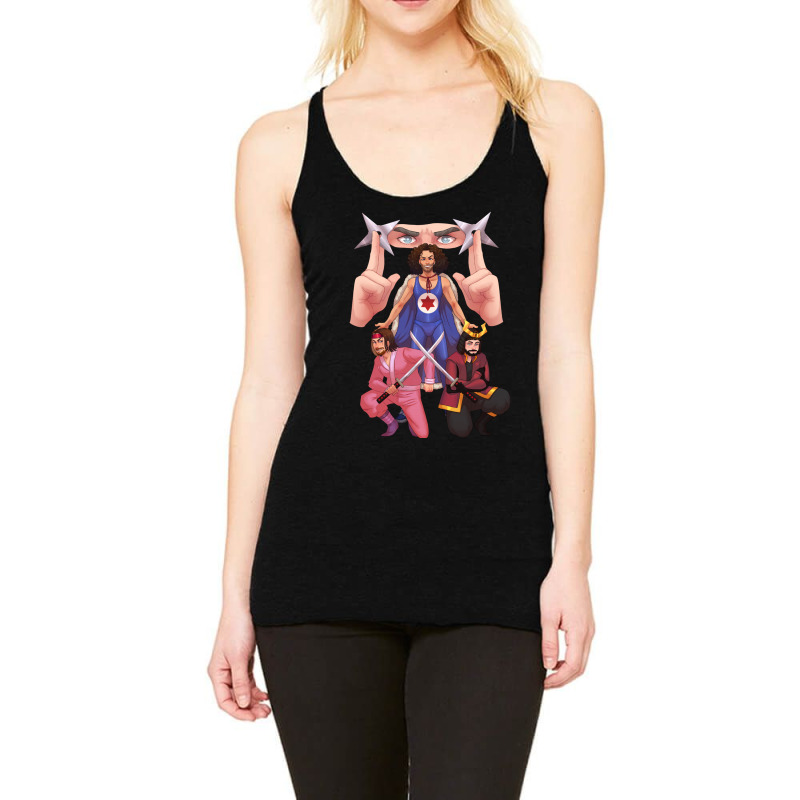 Samurai Abstinence Patrol Racerback Tank by cm-arts | Artistshot